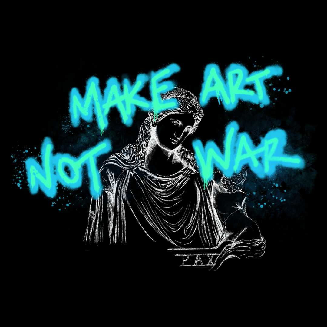 Make Art not War T shirt