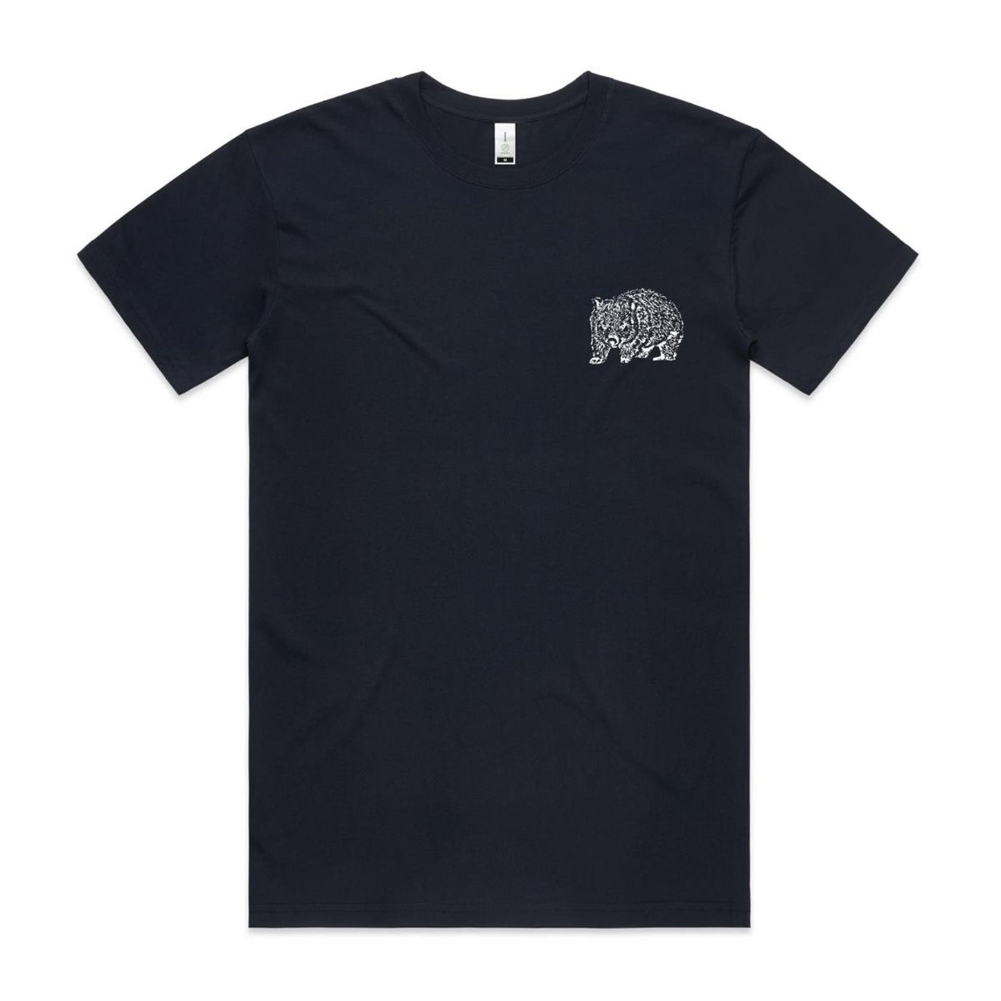 Wombat Pocket Print T shirt