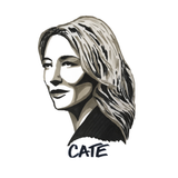 Original Cate Blanchett drawing. ©High Tees
