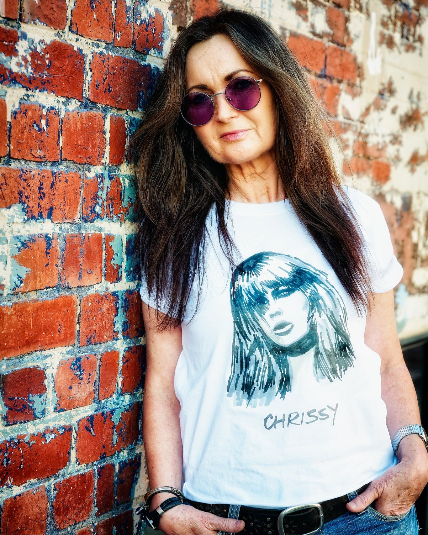 Chrissy Amphlett T shirt – High Tees Australian icon graphic tee, ethically made in Melbourne. ©High Tees