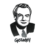 Gough Whitlam Original Drawing. ©High Tees
