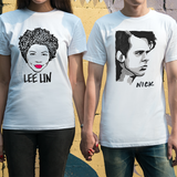 Lee Lin Chin T-shirt and Nick Cave T shirt – High Tees Australian icon graphic tee, ethically made in Melbourne. ©High Tees