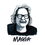 Magda Szubanski T shirt – High Tees Australian icon graphic tee, ethically made in Melbourne. ©High Tees