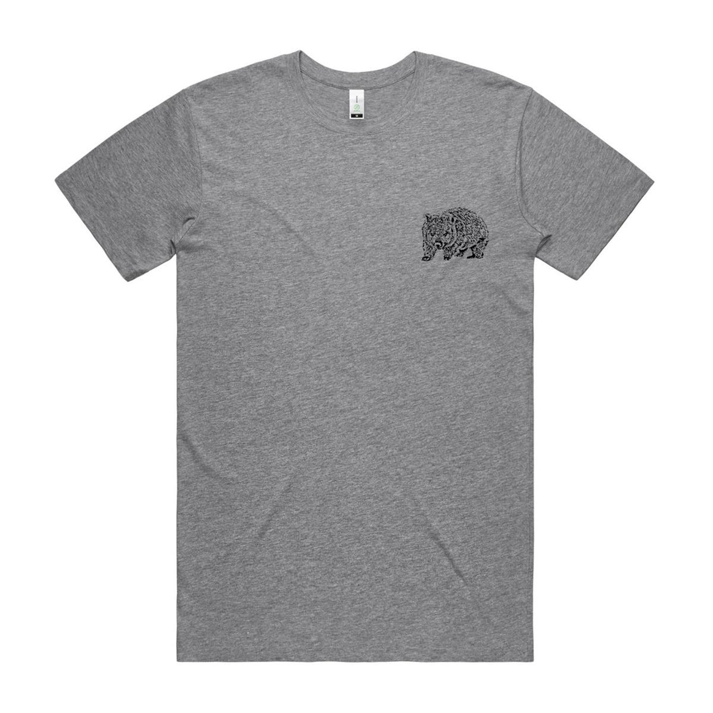 Wombat Pocket Print T shirt