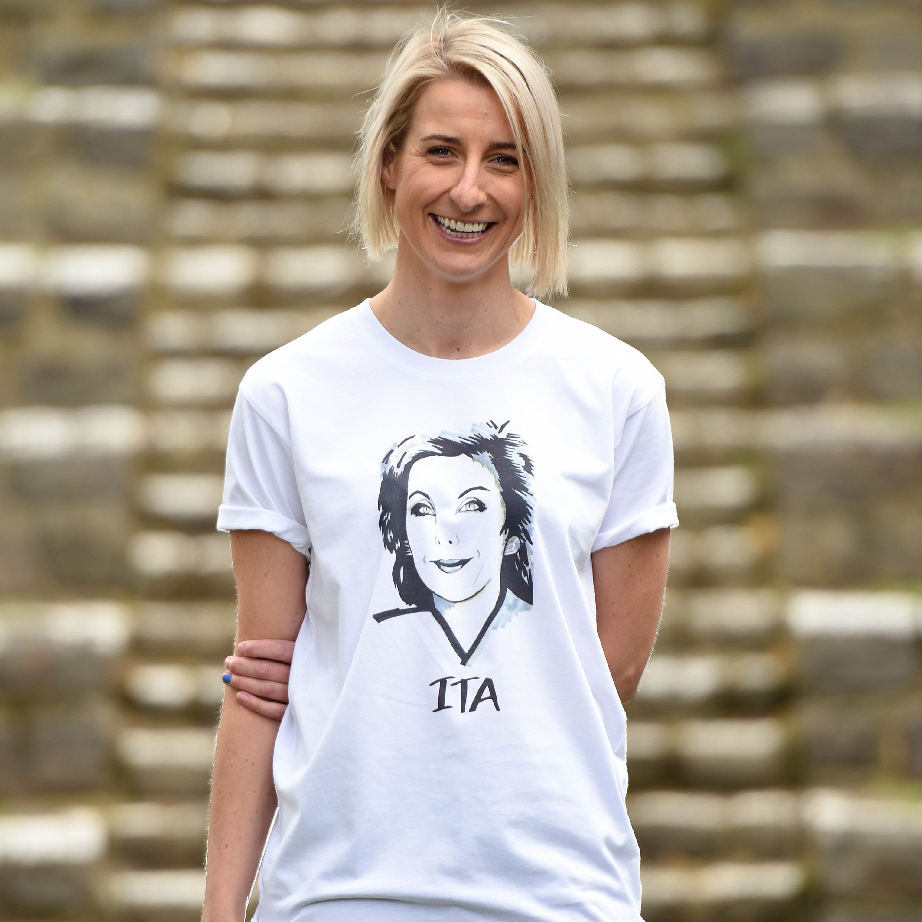 Ita Buttrose T shirt designed by High Tees. ©High Tees.