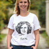 Judith Lucy T-shirt – High Tees Australian icon graphic tee, ethically made in Melbourne. ©High Tees