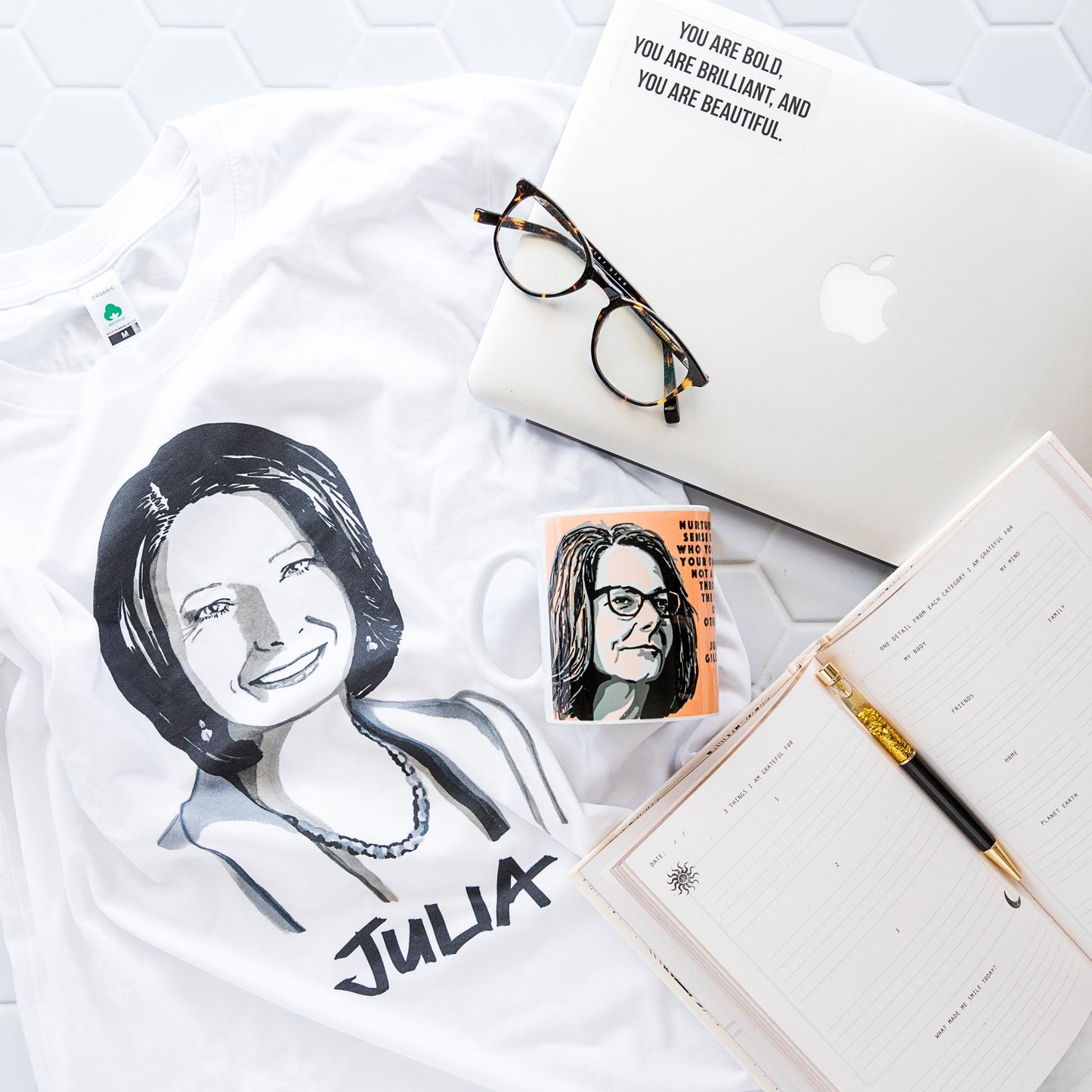 Julia Gillard Mug. High Tees Australia. ©High Tees