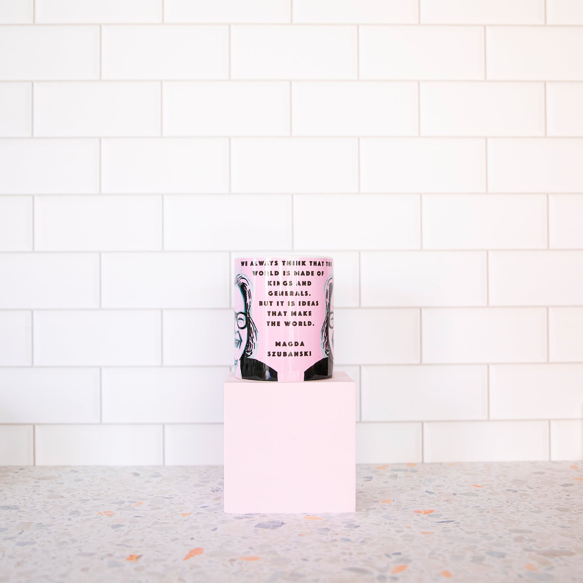 Magda Szubanski Mug designed by High Tees.