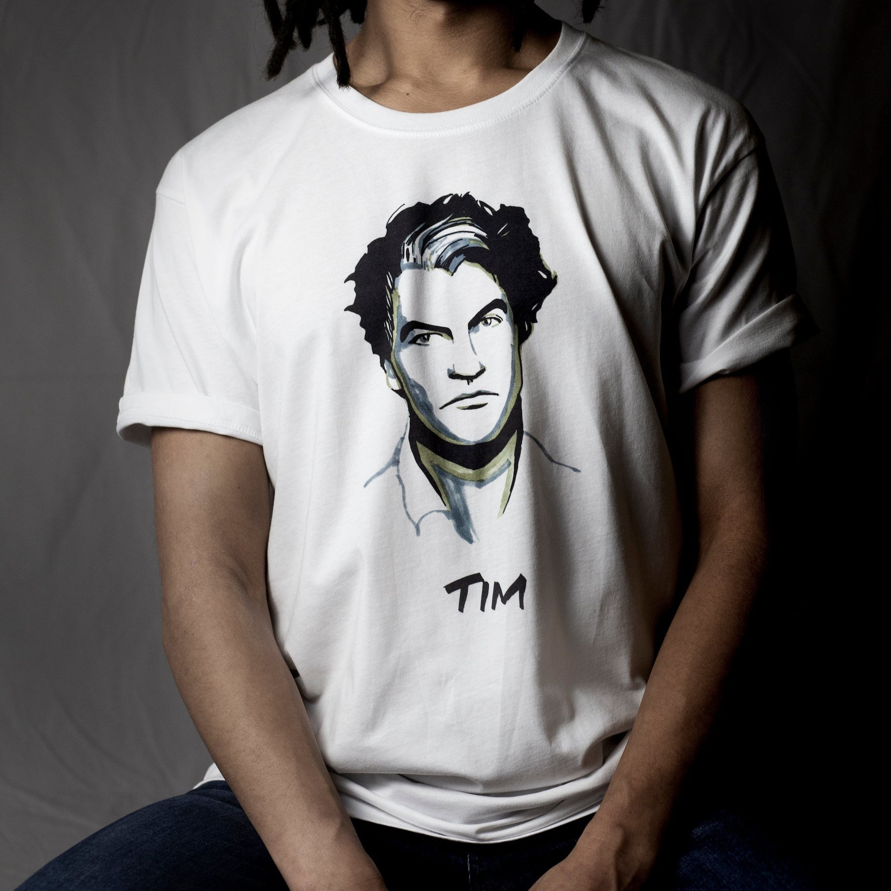 Tim Finn T shirt. High Tees Australia. ©High Tees