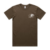 Frill Necked Lizard Pocket Print T shirt