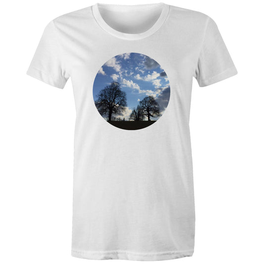Sunset - Women's Maple Organic Tee