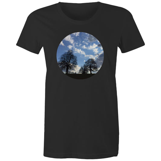 Sunset - Women's Maple Organic Tee
