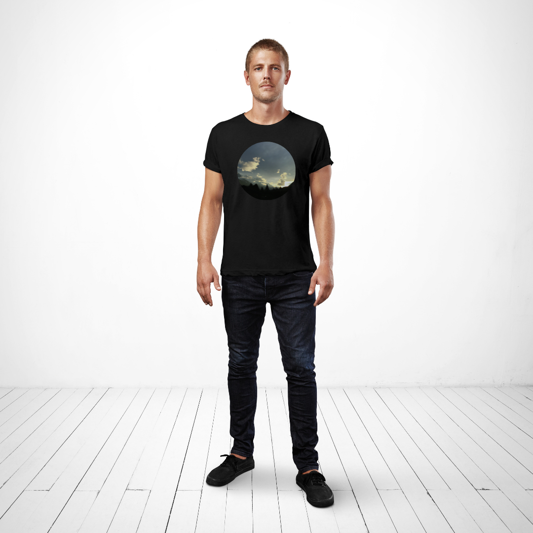 Chamonix Sunset T shirt