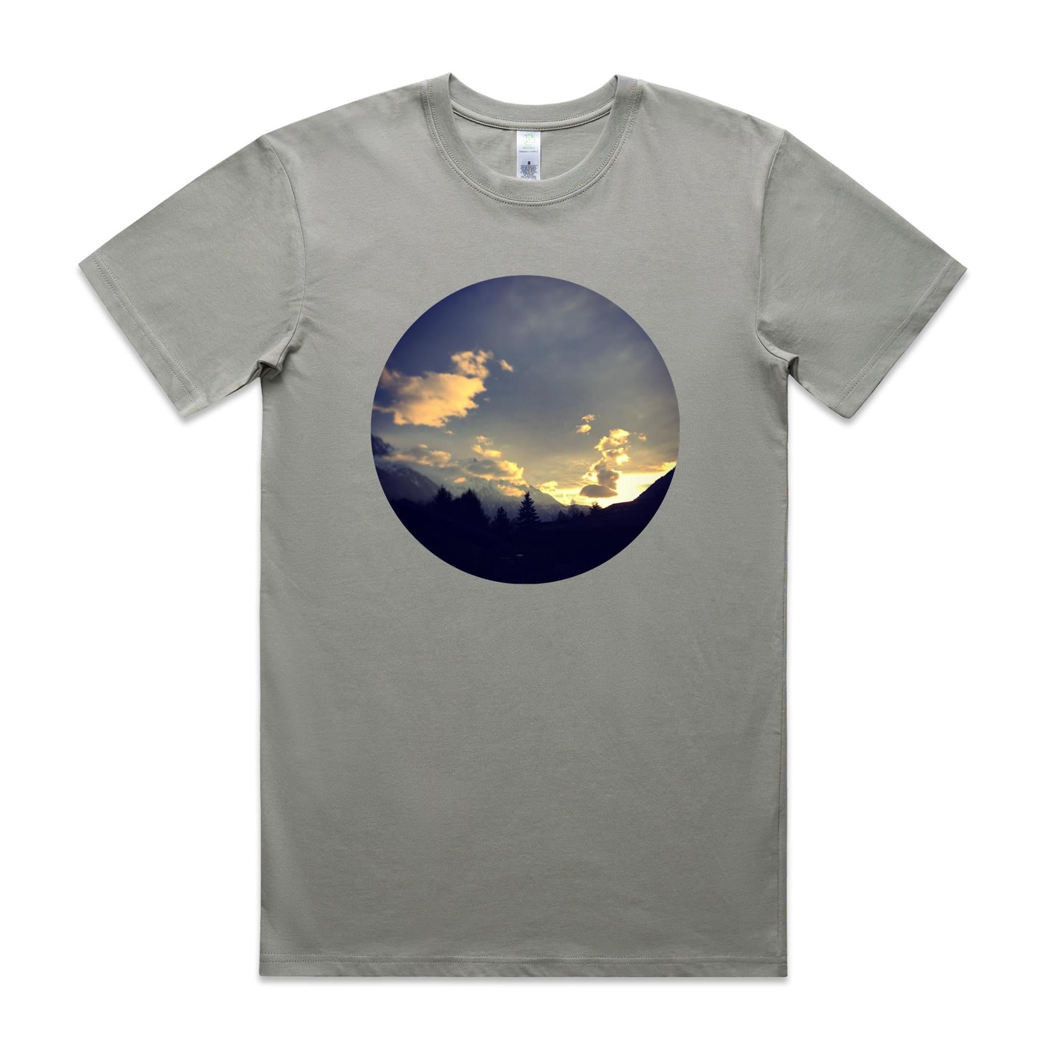 Chamonix Sunset T shirt x
