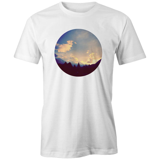 Chamonix Sunset T shirt