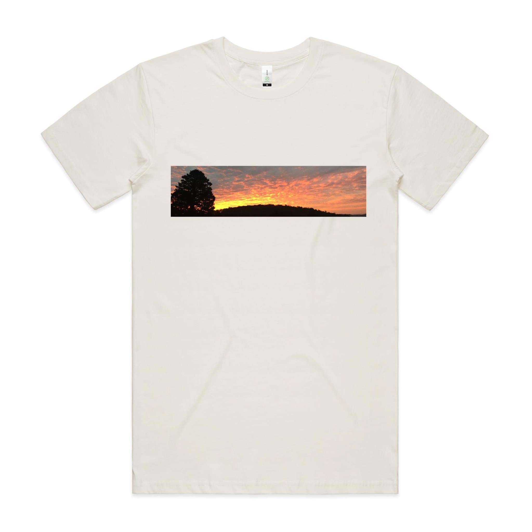Mt Macedon Sunset T shirt x