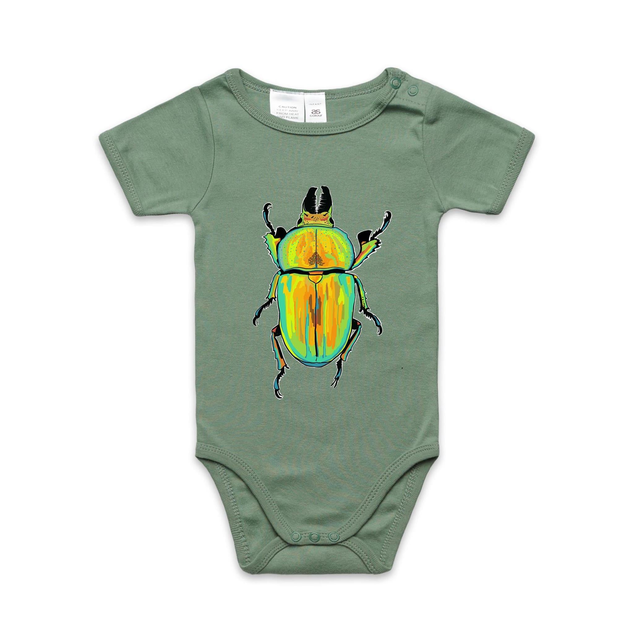 Golden Stag Beetle All in One Romper