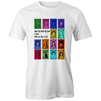 Iconic Women in Music White Tee