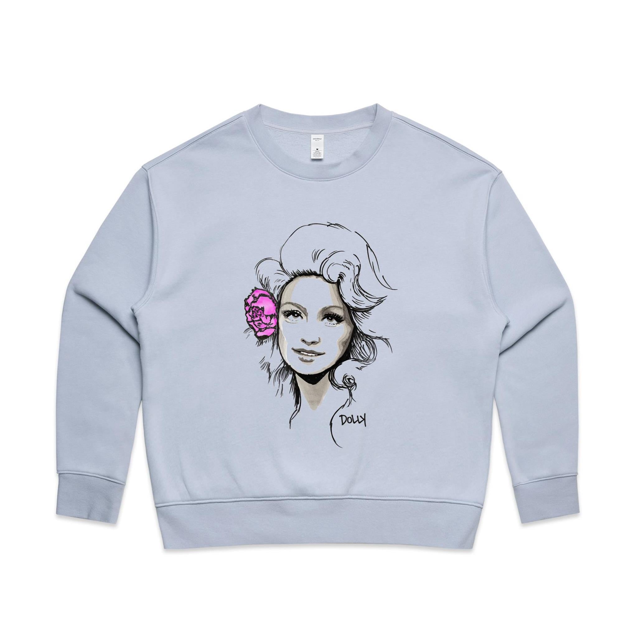 Dolly Vintage Womens Crew Jumper