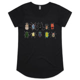 The Beetles Womens Scoop Neck T-Shirt