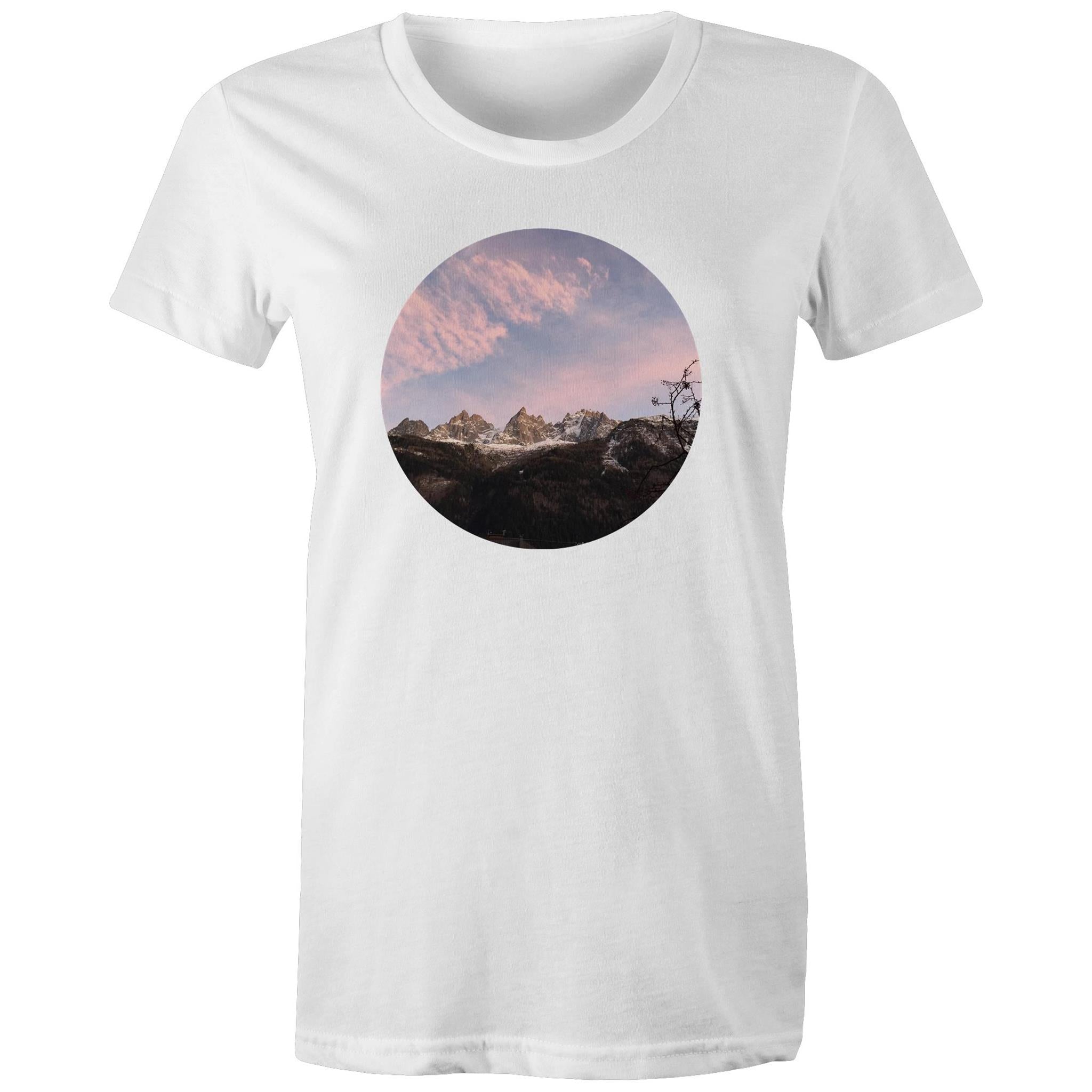 Chamonix Sunrise- Women's T shirt
