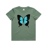 Ulysses Shallowtail Butterfly Kids T shirt