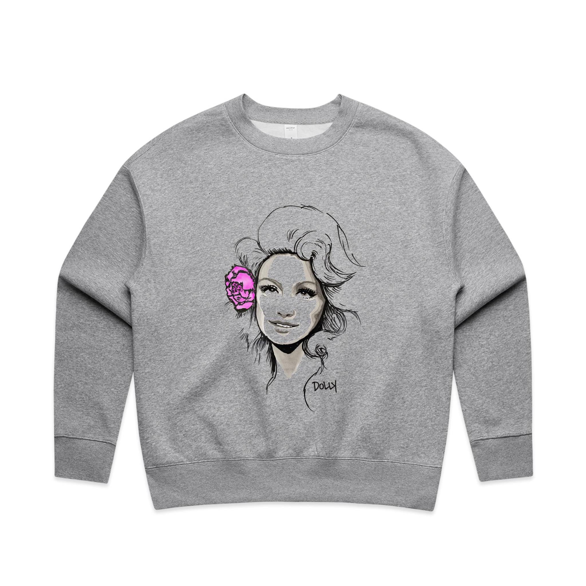Dolly Vintage Womens Crew Jumper