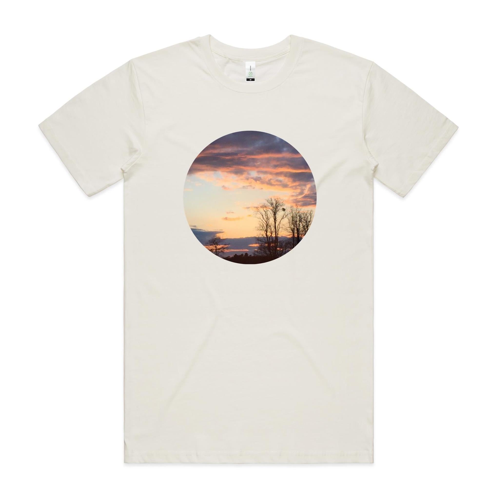 VICTORIAN COUNTRY SUNSET T SHIRT