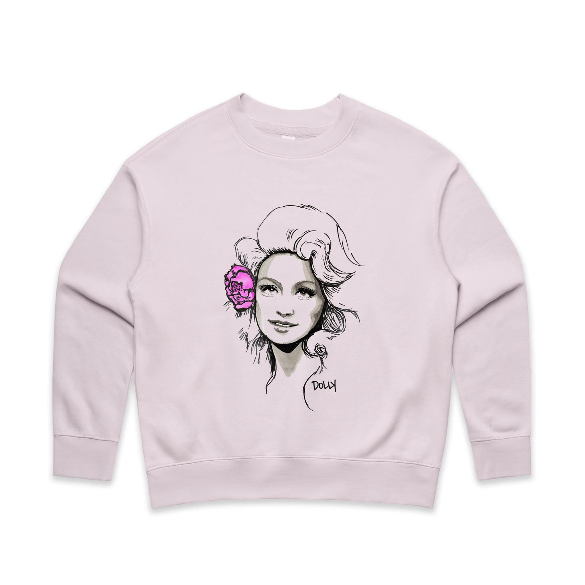Dolly Vintage Womens Crew Jumper