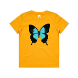 Ulysses Shallowtail Butterfly Kids T shirt