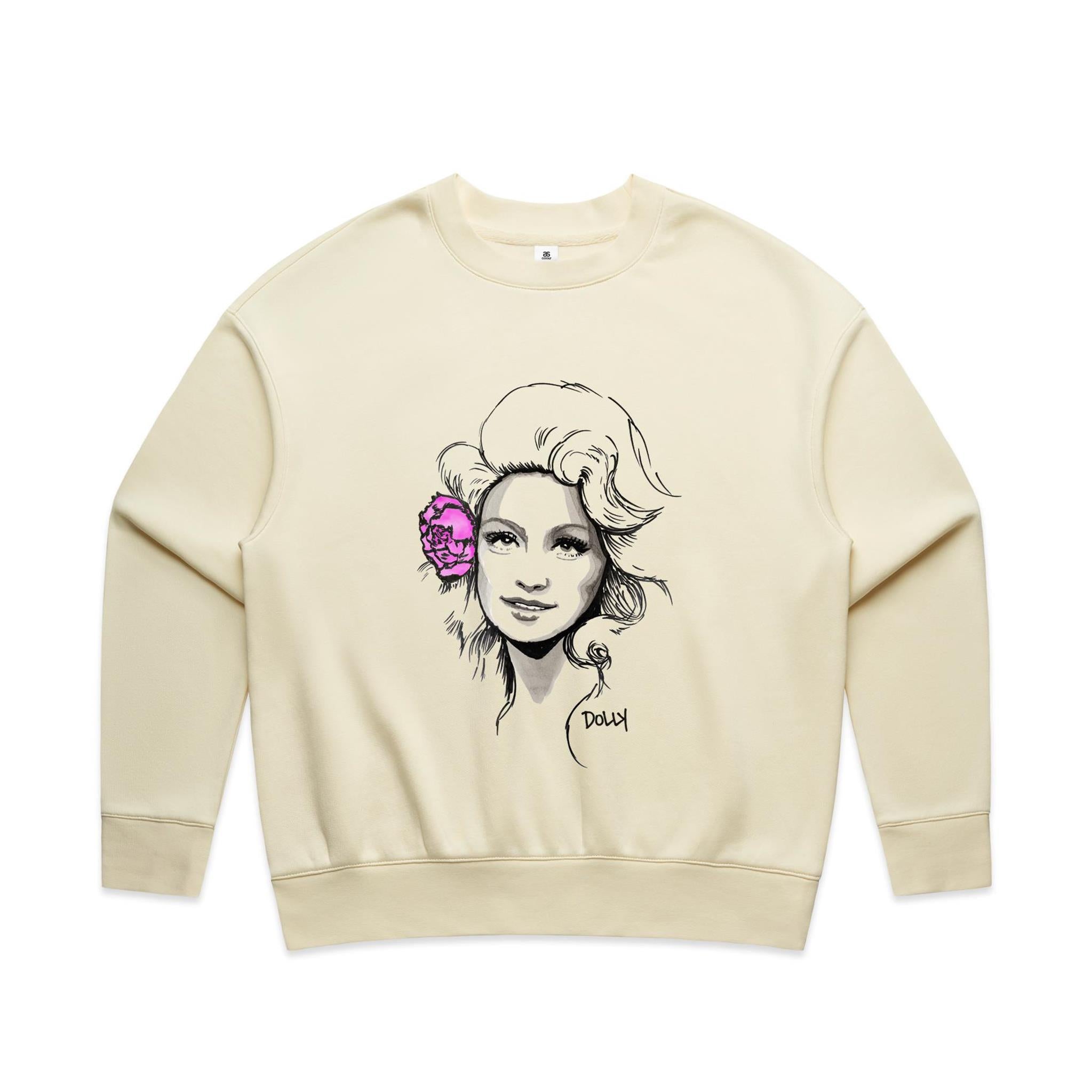 Dolly Vintage Womens Crew Jumper