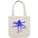 Blue Ringed Octopus Tote Bag