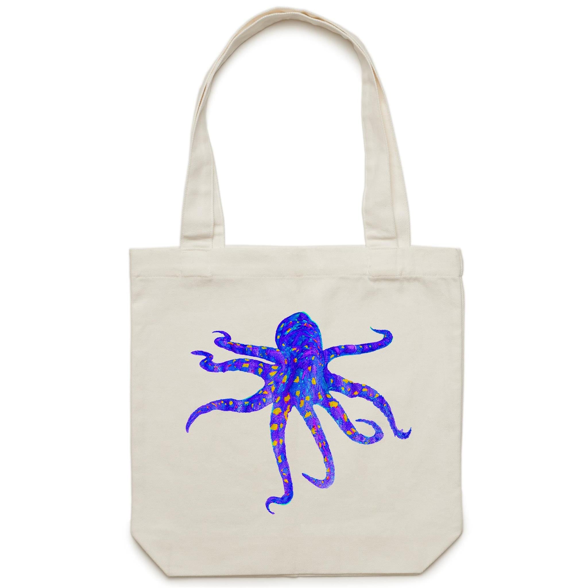 Blue Ringed Octopus Tote Bag