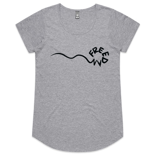 FREEDAN Women's Scoop Neck T-Shirt