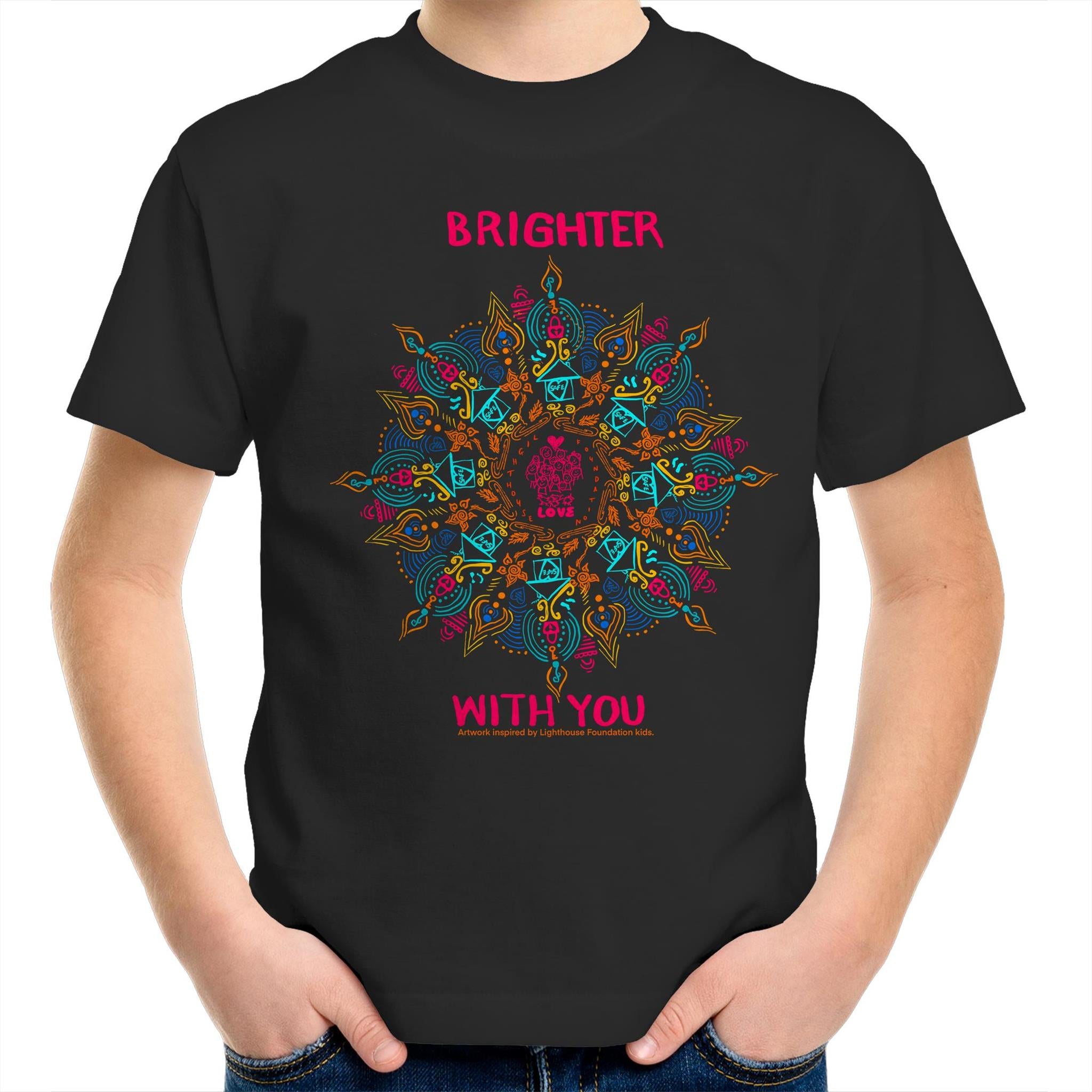 Brighter with you Final 3 Kids T shirt