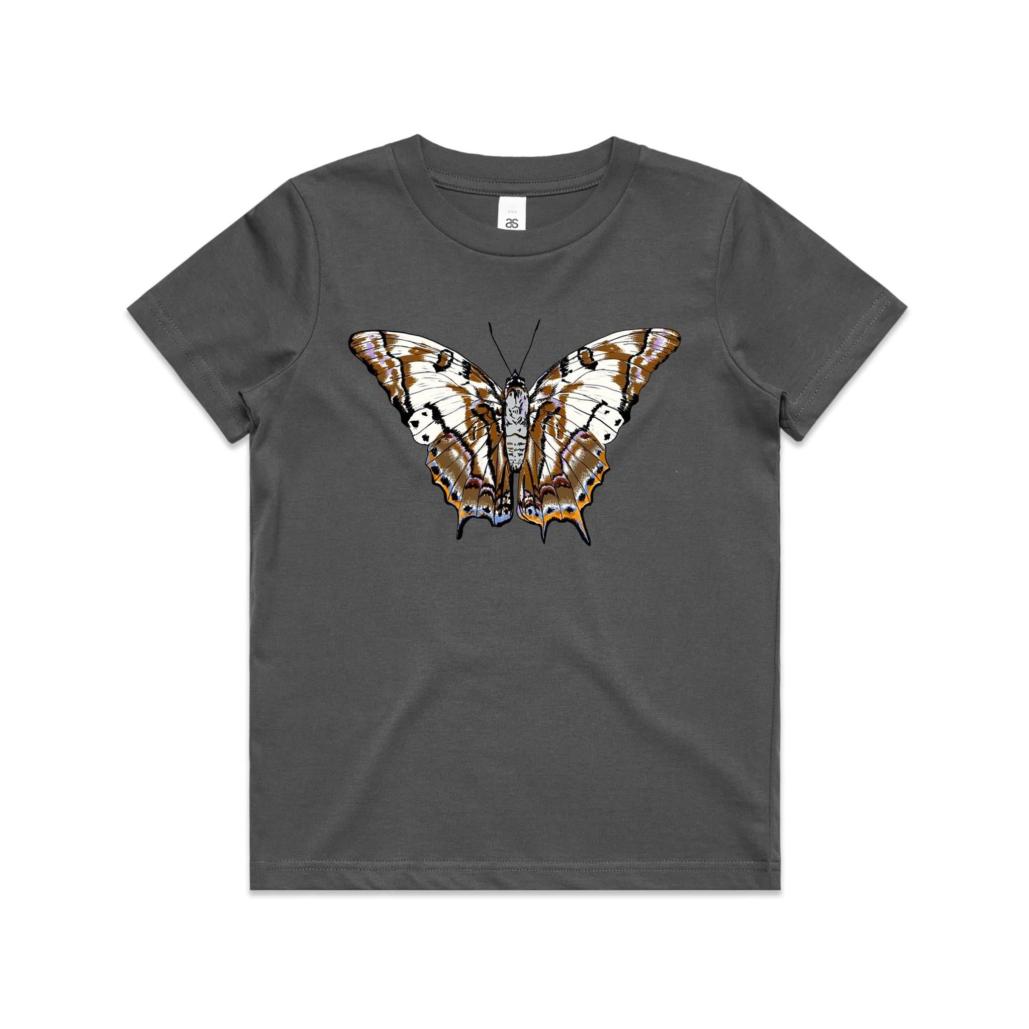 Tailed Emperor Butterfly Kids T shirt