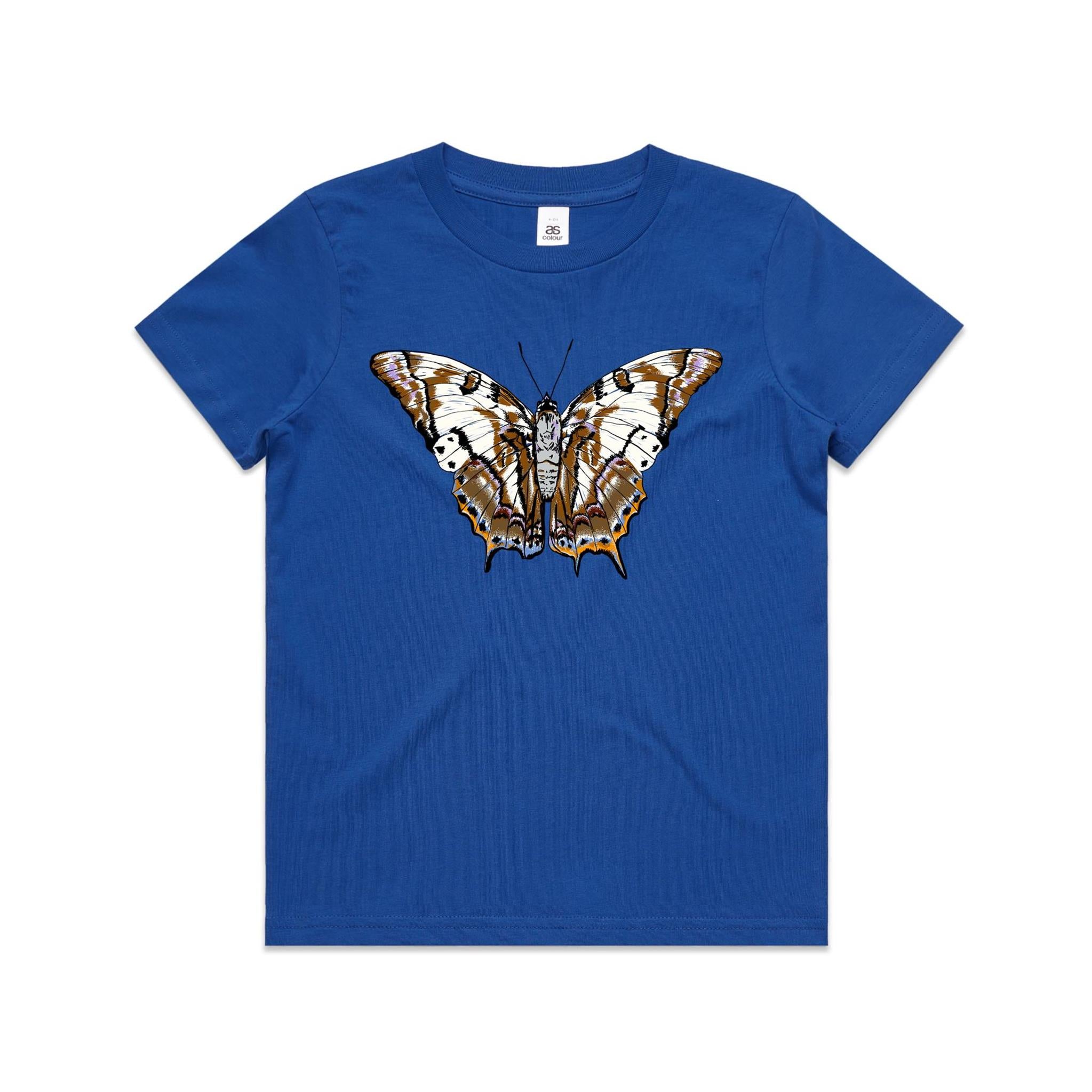 Tailed Emperor Butterfly Kids T shirt