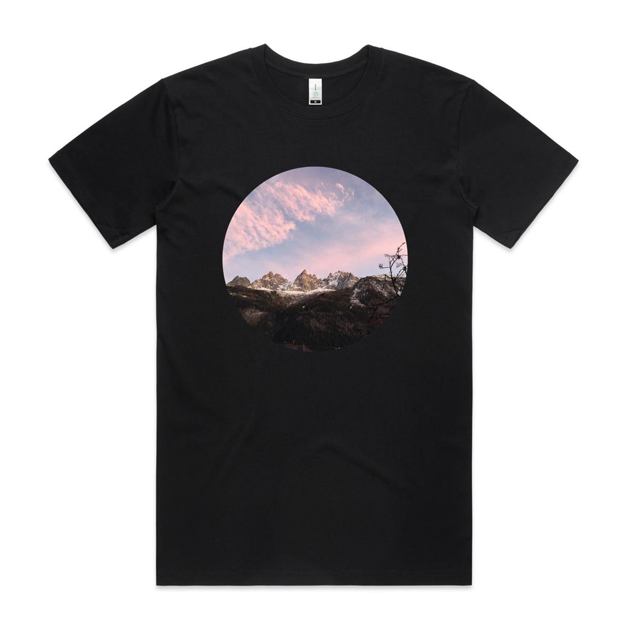 Chamonix Sunrise T shirt x
