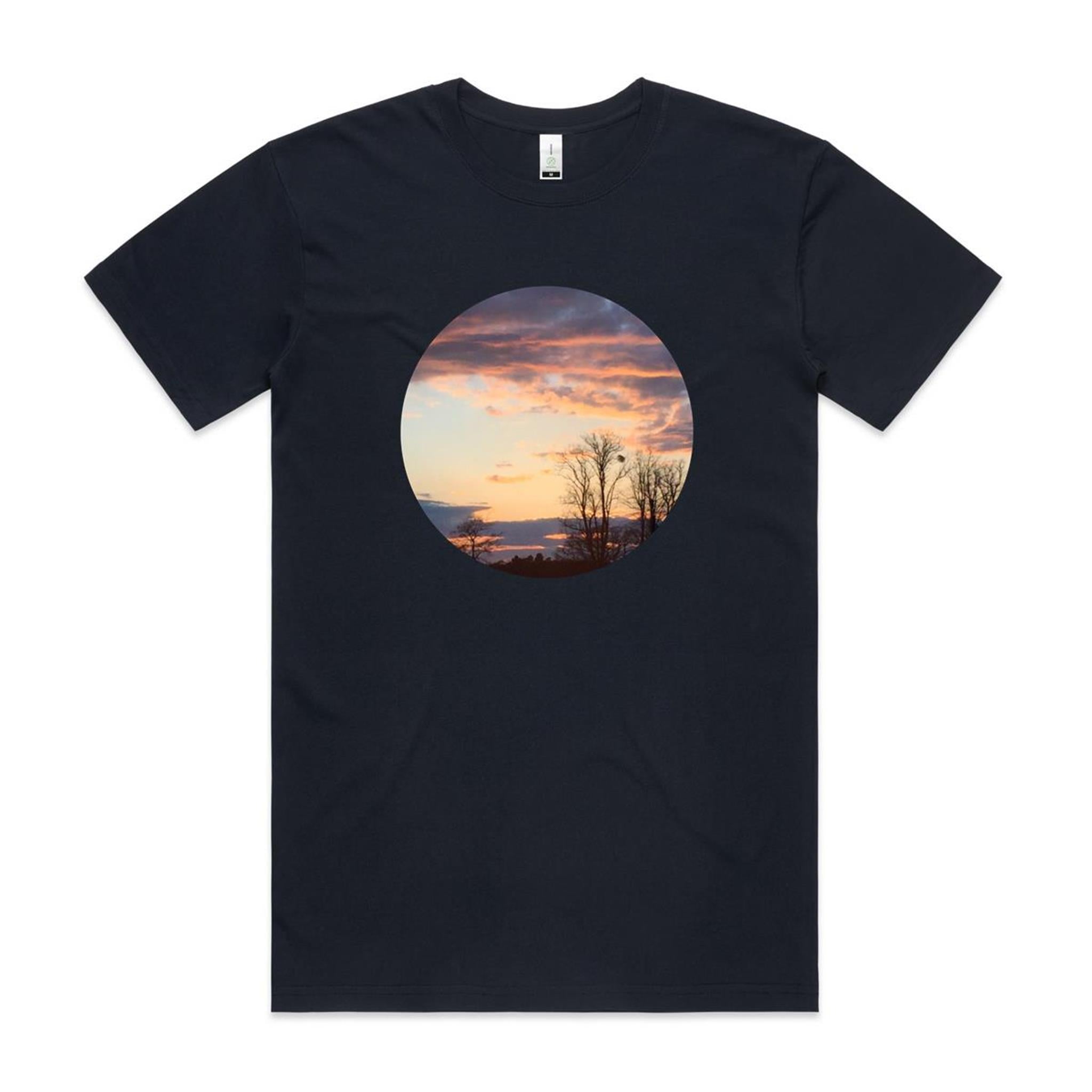 VICTORIAN COUNTRY SUNSET T SHIRT