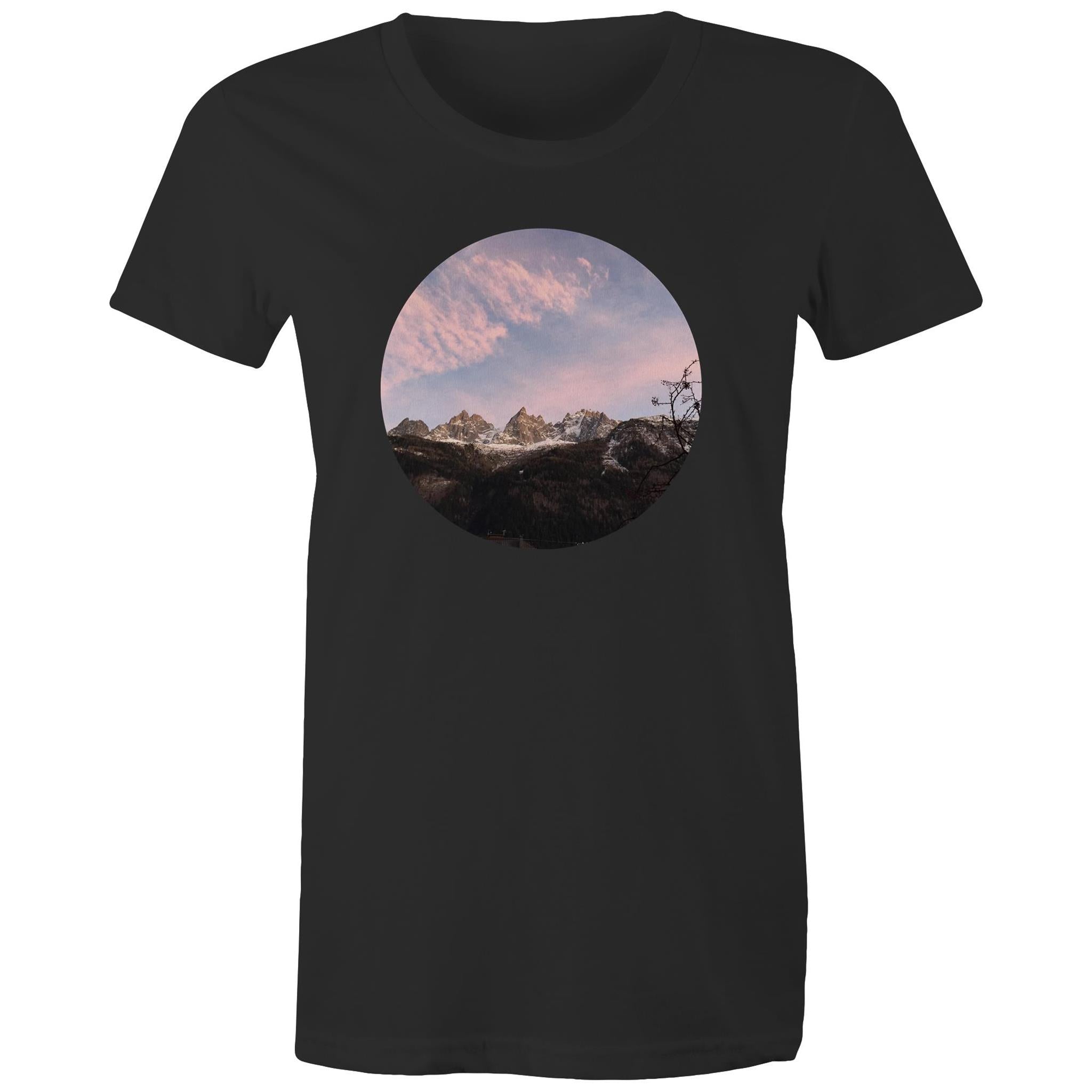 Chamonix Sunrise- Women's T shirt