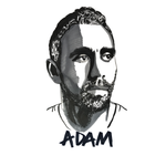 Original drawing of Adam Goodes. ©High Tees 