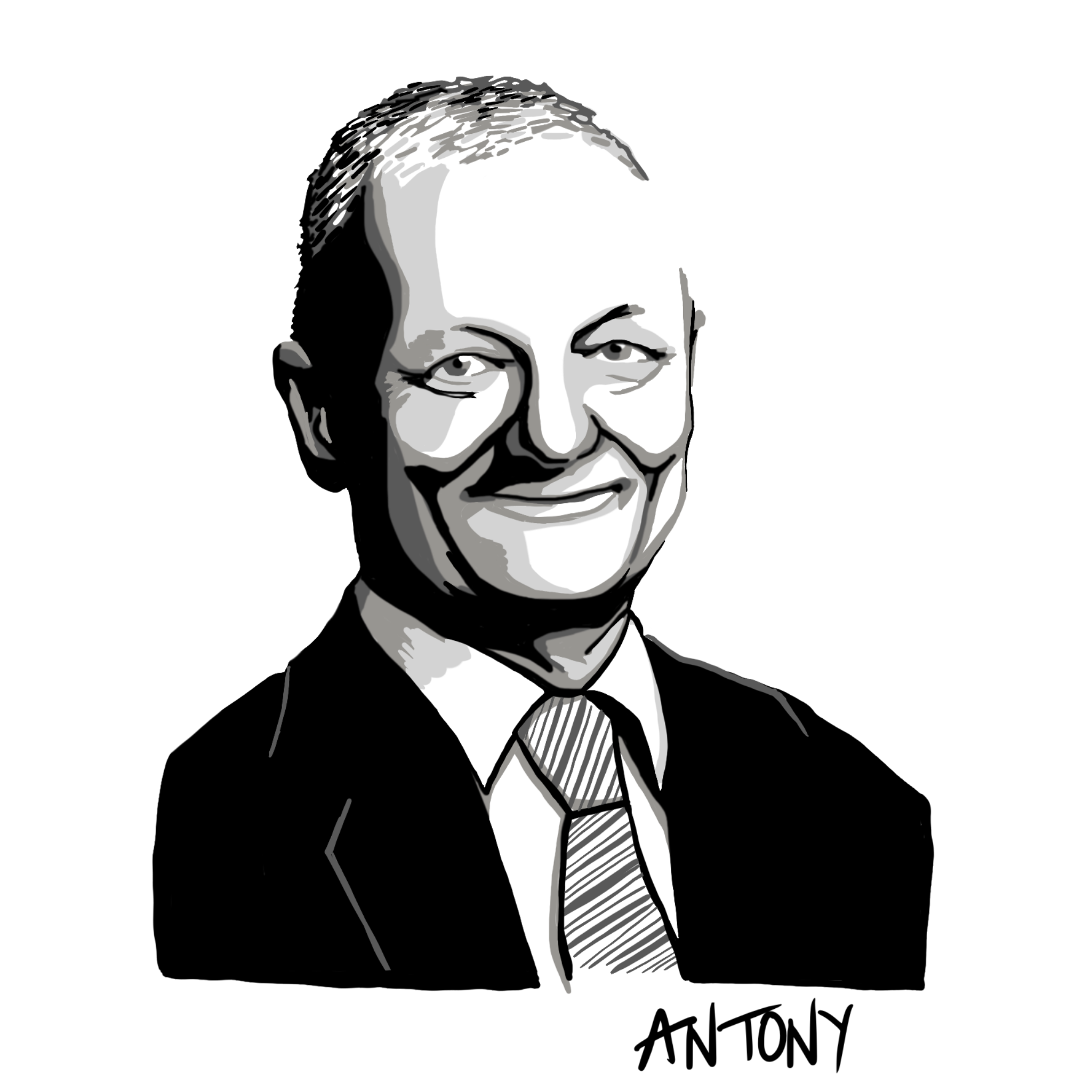©High Tees Original drawing of Antony Green 