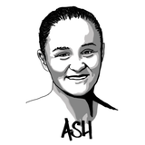 ©High Tees Original drawing of Ash Barty