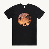 Bali Sunset T shirt Black by High Tees