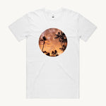 Bali Sunset T shirt White by High Tees