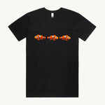 Clown Fish design printed on 100% organic cotton T shirt. High Tees.