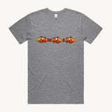 Clown Fish design printed on 100% organic cotton T shirt. High Tees.