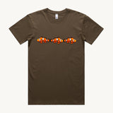 Clown Fish design printed on 100% organic cotton T shirt. High Tees.