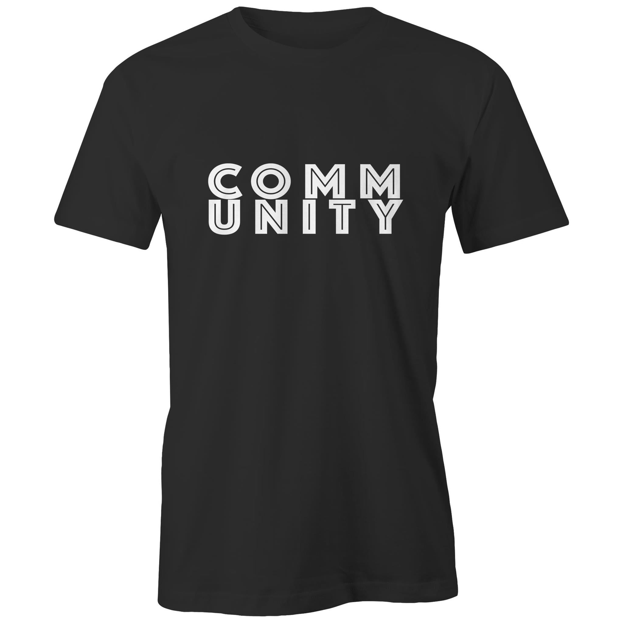 Community T shirt. High Tees. $5 donated to West Welcome Wagon. ©High Tees