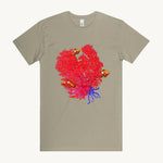 Coral not Coal T shirt T shirt Eucalyptus by High Tees.
